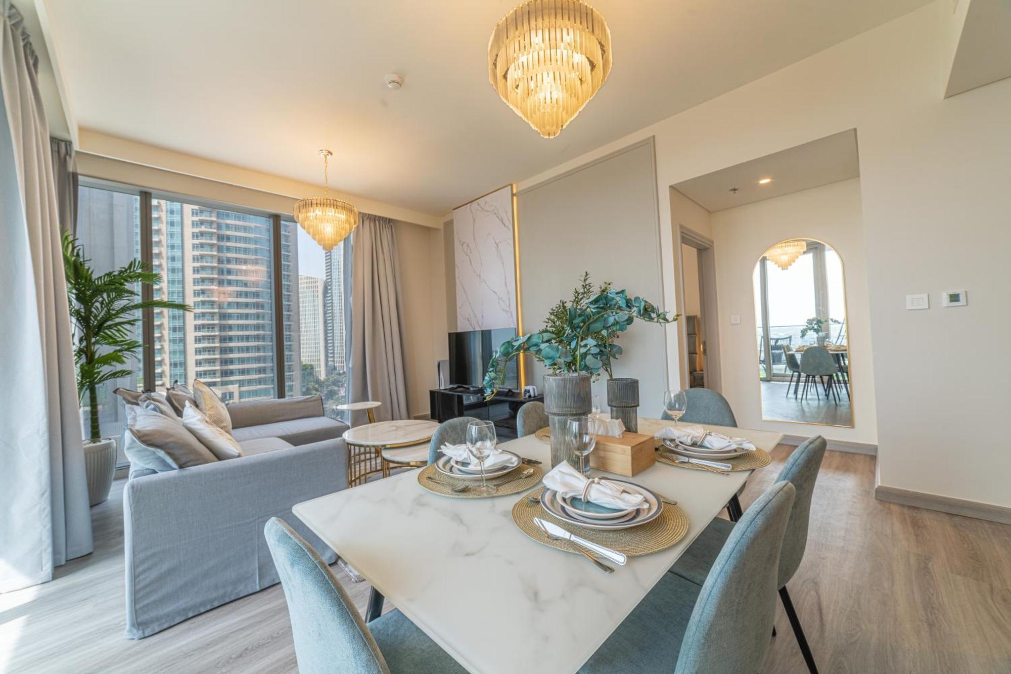 First Class 2Br With Full Dubai Boulevard View Екстер'єр фото