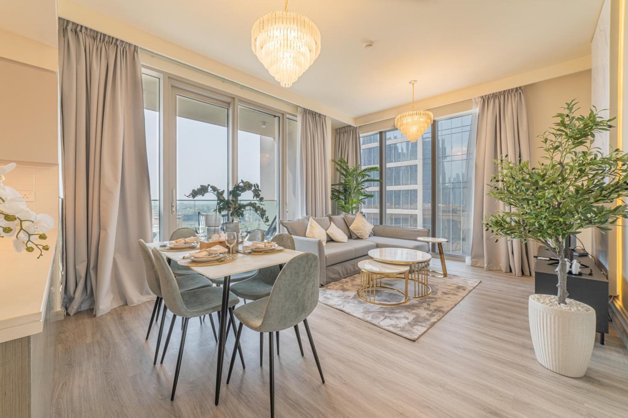 First Class 2Br With Full Dubai Boulevard View Екстер'єр фото